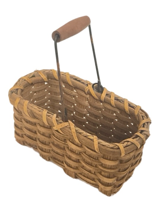 Other - Small Handwoven Wood Splint Basket